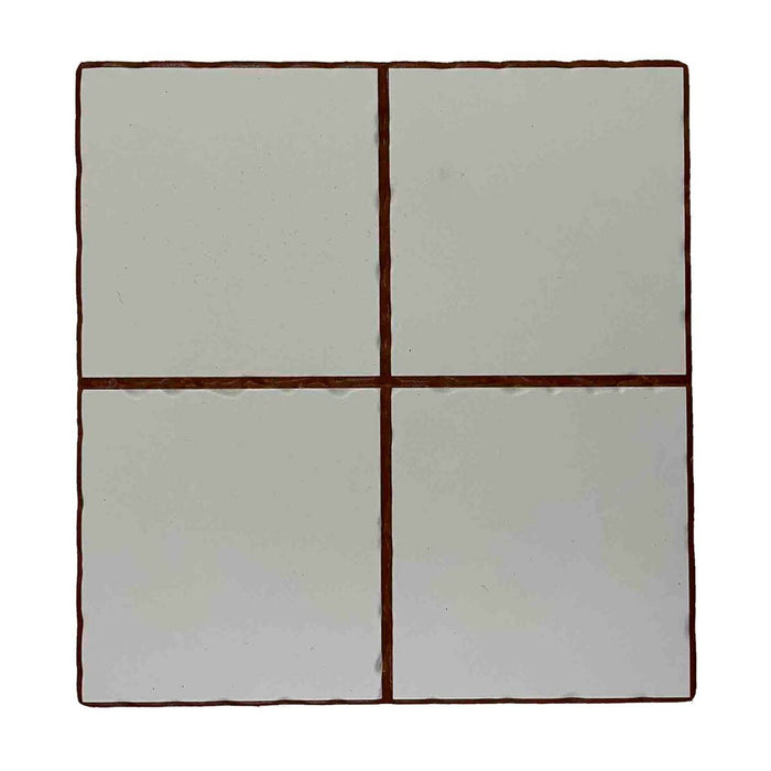 Table Mat Versa White Ceramic (20 x 20 cm)