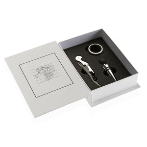 Set of Wine Accessories Versa 5 x 24 x 16,5 cm