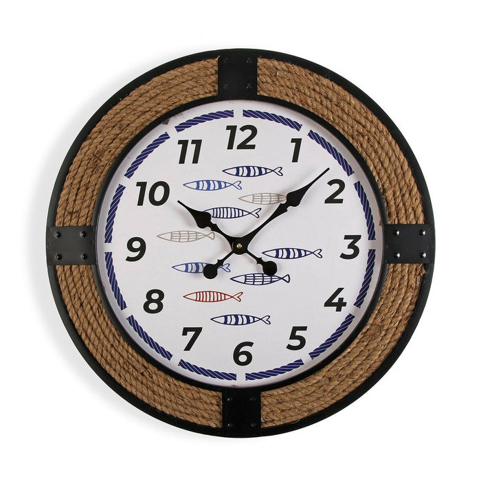 Wall Clock Versa Fish 2 x 60 x 60 cm Metal