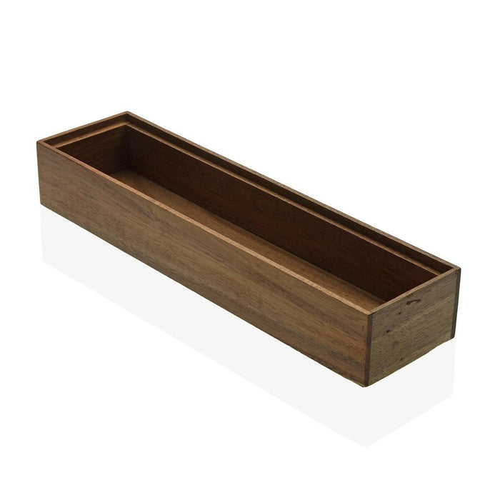 Multi-use Box Versa Bamboo Acacia 7,7 x 5,1 x 30,5 cm