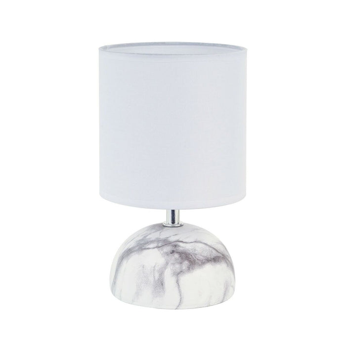 Desk lamp Versa White Ceramic 14 x 23,5 x 14 cm