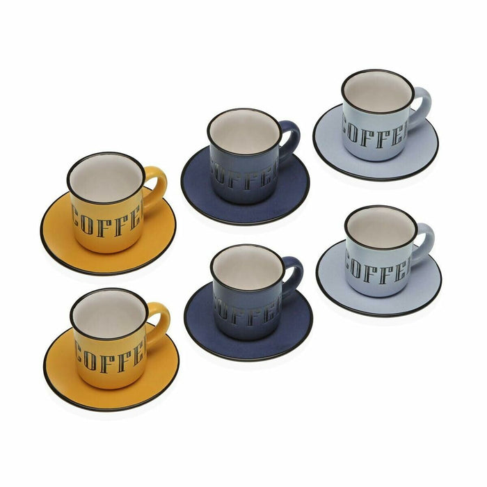 Coffee Set Versa Abia Versa Multicolour