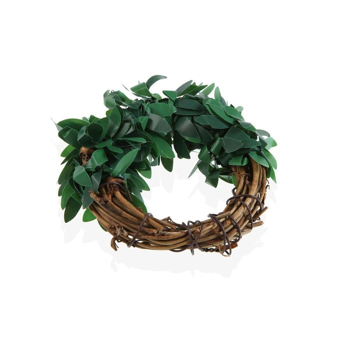 Napkin ring Versa Polyethylene Rattan 5,5 x 4,5 x 5,5 cm Branch