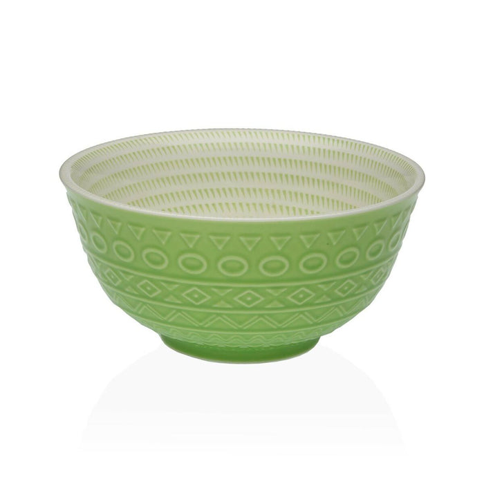 Snack Bowl Versa Green Ceramic Porcelain 16 x 7,7 x 16 cm