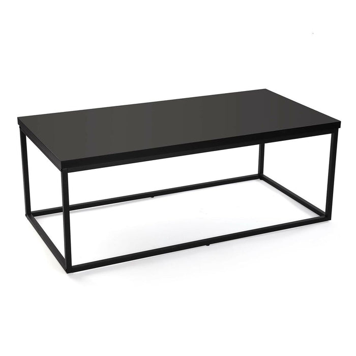 Centre Table Versa Black Metal 60 x 45 x 120 cm