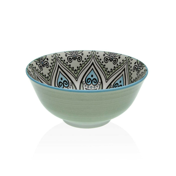 Snack Bowl Versa Green Ceramic Porcelain 15,5 x 7 x 15,5 cm