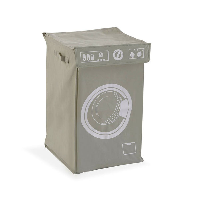 Laundry basket Versa Grey Minimalist 36 x 36 x 60 cm