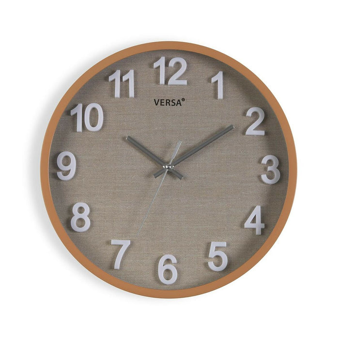 Wall Clock Versa Plastic 4,5 x 30 x 30 cm