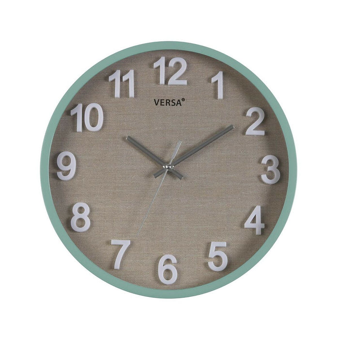 Wall Clock Versa Plastic 4,5 x 30 x 30 cm