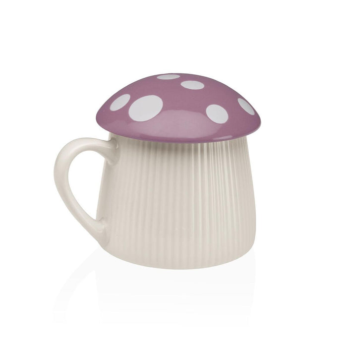 Cup with lid Versa Purple Mushroom