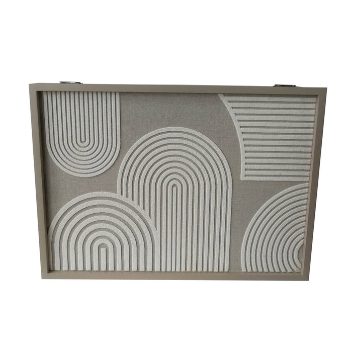 Decorative box Versa Paper MDF Wood