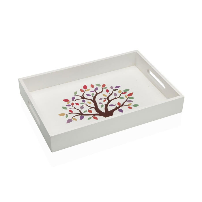 Tray Versa 34CM TREE MDF Wood 24 x 5 x 34 cm