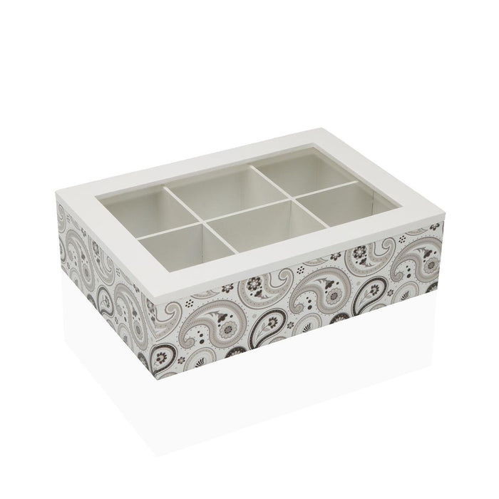 Box for Infusions Versa GLOBB Wood 17 x 7 x 24 cm