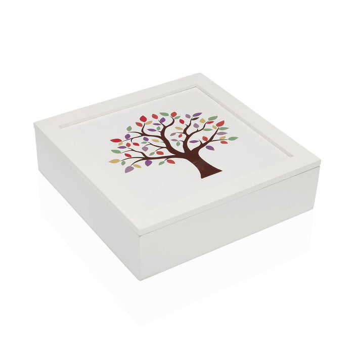 Jewelry box Versa TREE MDF Wood 24 x 7 x 24 cm