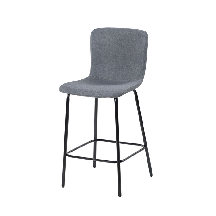 Stool Versa Grey Metal 44,5 X 93,5 X 51 CM