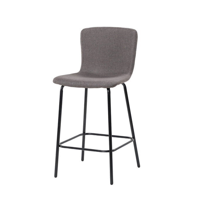 Stool Versa Black Metal 44,5 X 93,5 X 51 CM