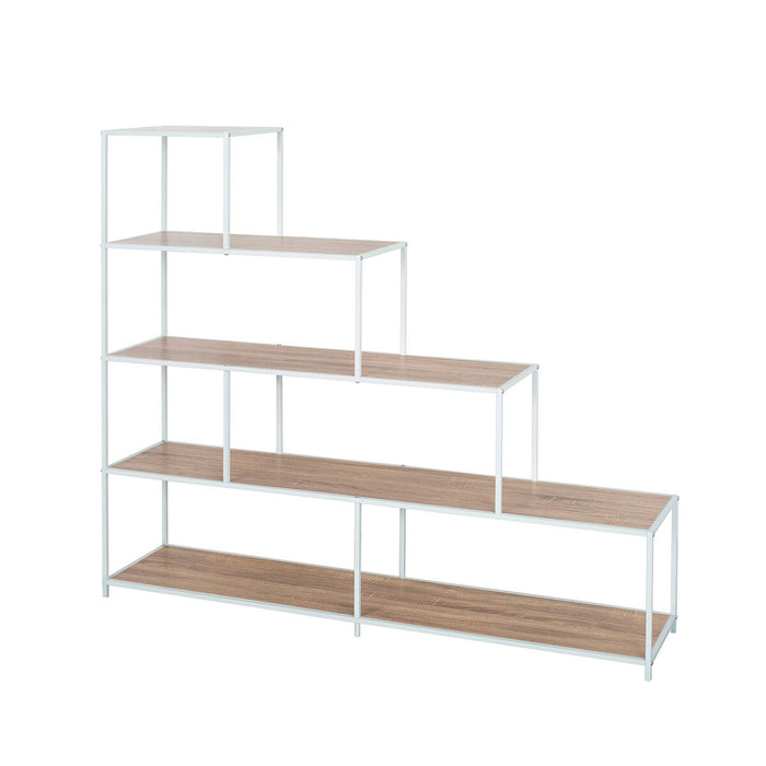 Shelves Versa White PVC Metal MDF Wood 33 x 135 x 150 cm