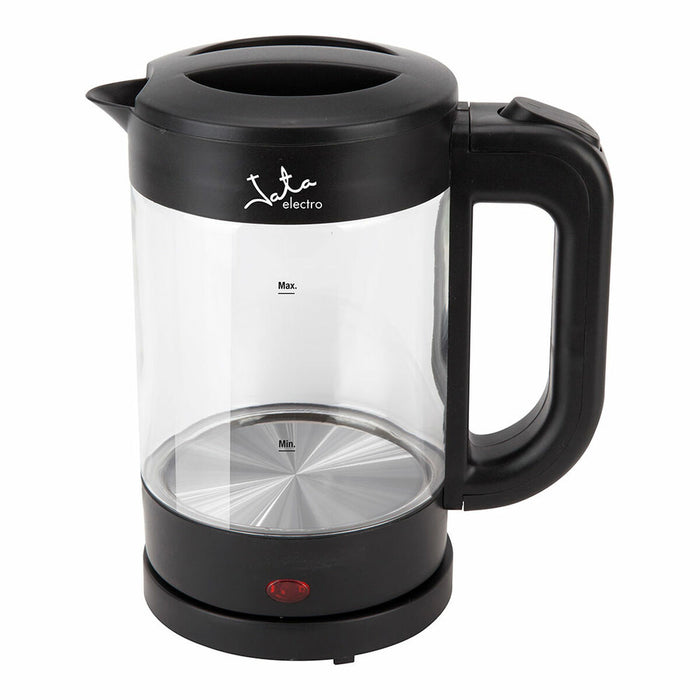 Kettle JATA 1500 W 1,2 L Transparent Stainless steel Borosilicate Glass