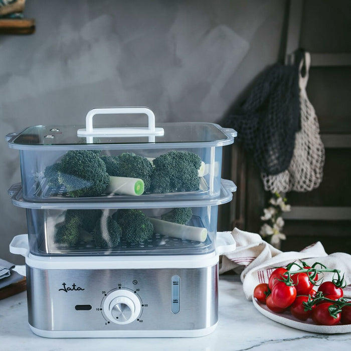 Food Steamer JATA CV623 Plastic 800 W