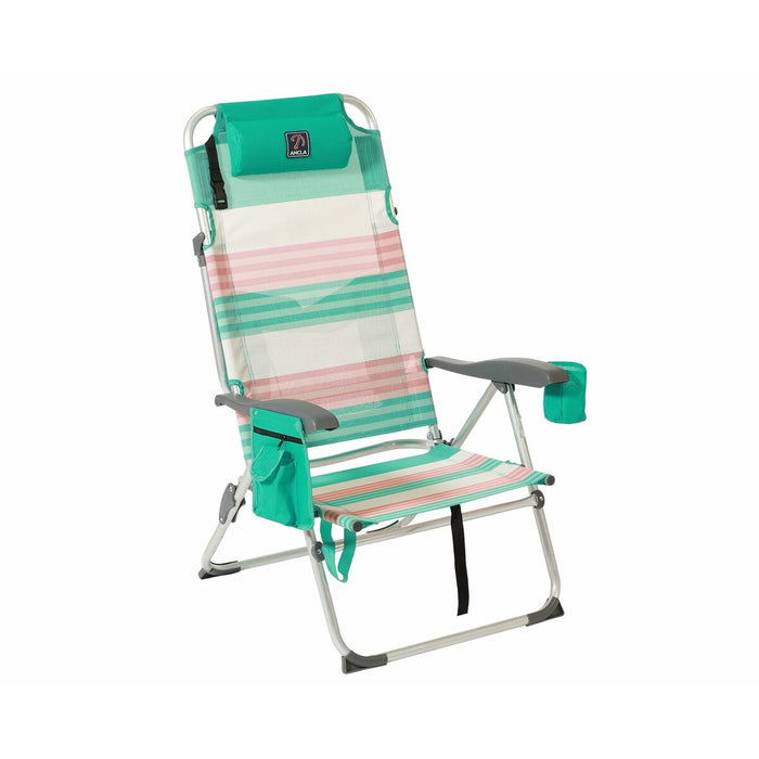 Folding Chair Green 108 x 47 x 30 cm