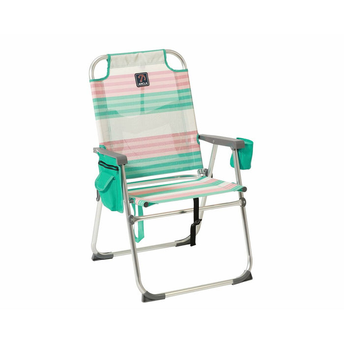 Folding Chair Green 87 x 47 x 37 cm