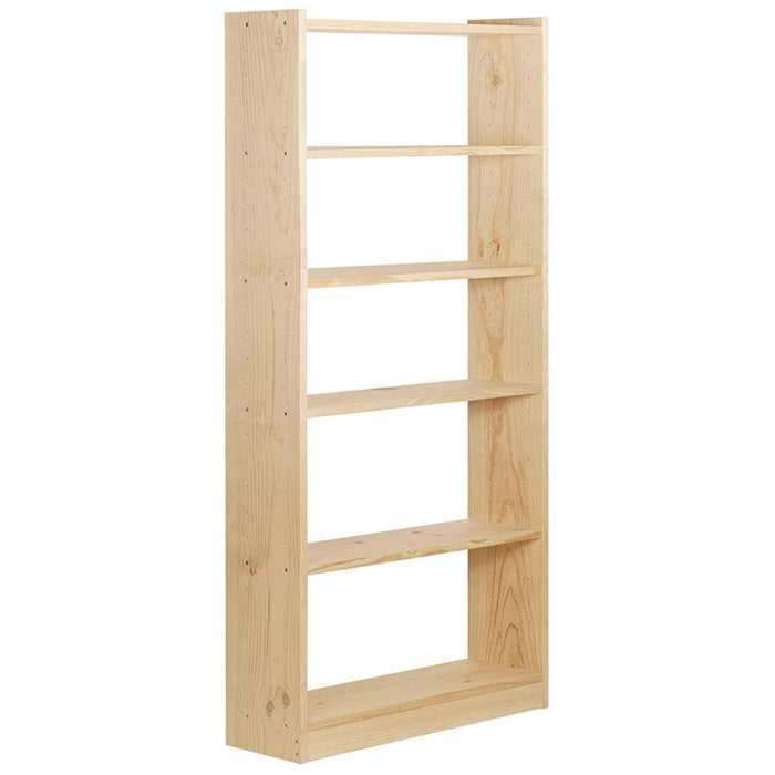 Bookshop Astigarraga Gala Natural Pinewood 184 x 80 x 25 cm 6 Shelves