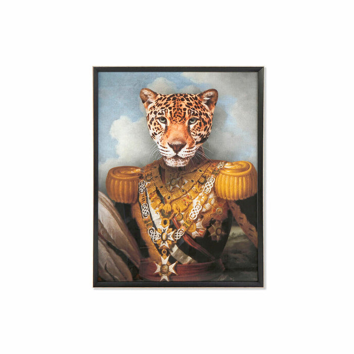 Painting DKD Home Decor Leopard (74 x 3 x 97 cm)