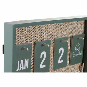 Organiser DKD Home Decor Green 30 x 3 x 50 cm (2 Units)