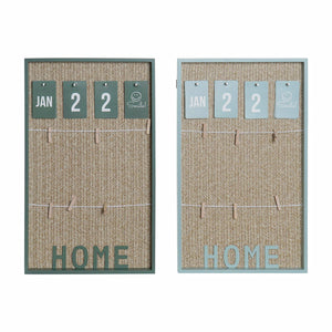 Organiser DKD Home Decor Green 30 x 3 x 50 cm (2 Units)