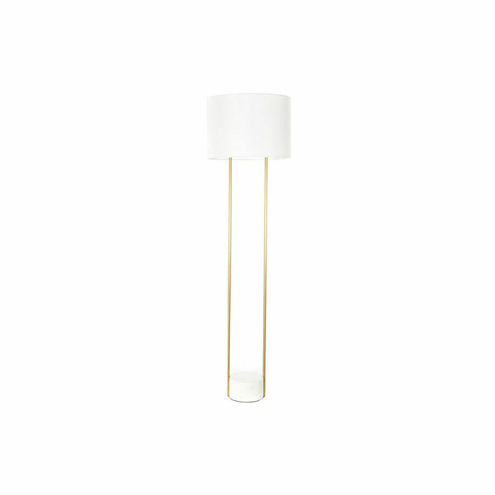 Floor Lamp DKD Home Decor White Golden Metal Marble 50 W 220 V 48 x 48 x 170 cm