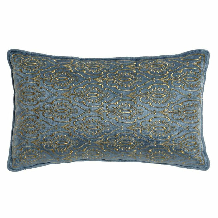 Cushion DKD Home Decor 8424001850396 Blue Golden 50 x 10 x 30 cm