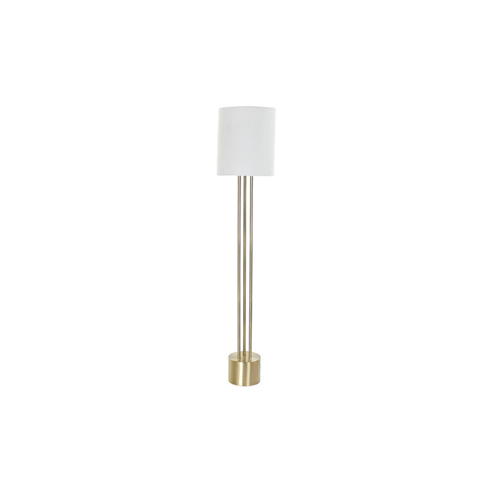 Floor Lamp DKD Home Decor White Golden Metal 50 W 220 V 33 x 33 x 165 cm