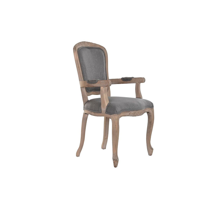 Dining Chair DKD Home Decor Dark grey 57 x 57 x 94 cm