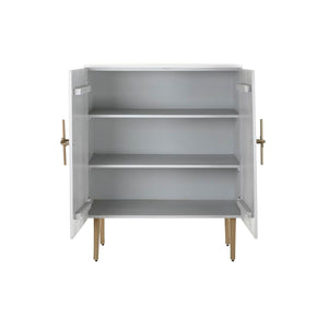 Occasional Furniture DKD Home Decor BAR Golden White Iron Mango wood (85 x 45 x 110 cm)