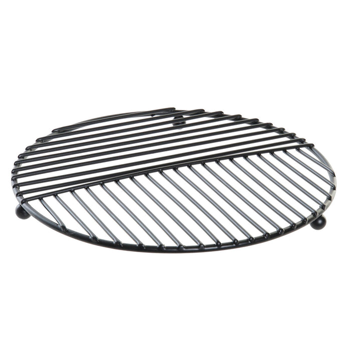 Table Mat DKD Home Decor Grille Black Metal 20 x 20 x 1,5 cm