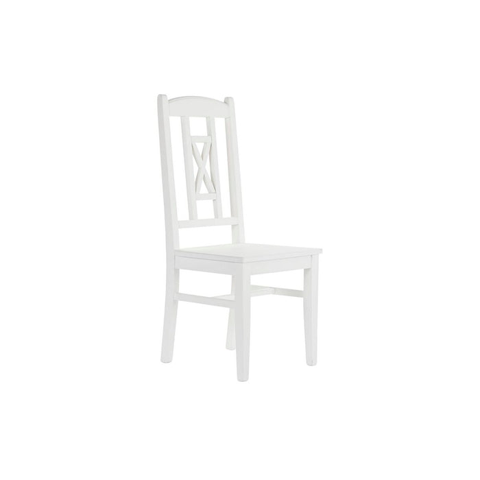 Dining Chair DKD Home Decor White Wood 43 x 43 x 99,5 cm