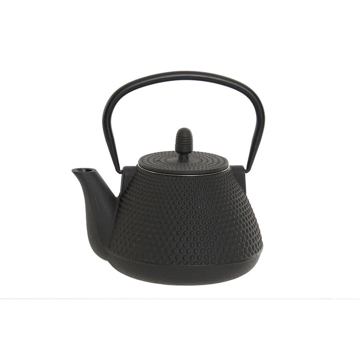 Teapot DKD Home Decor Black Stainless steel Iron