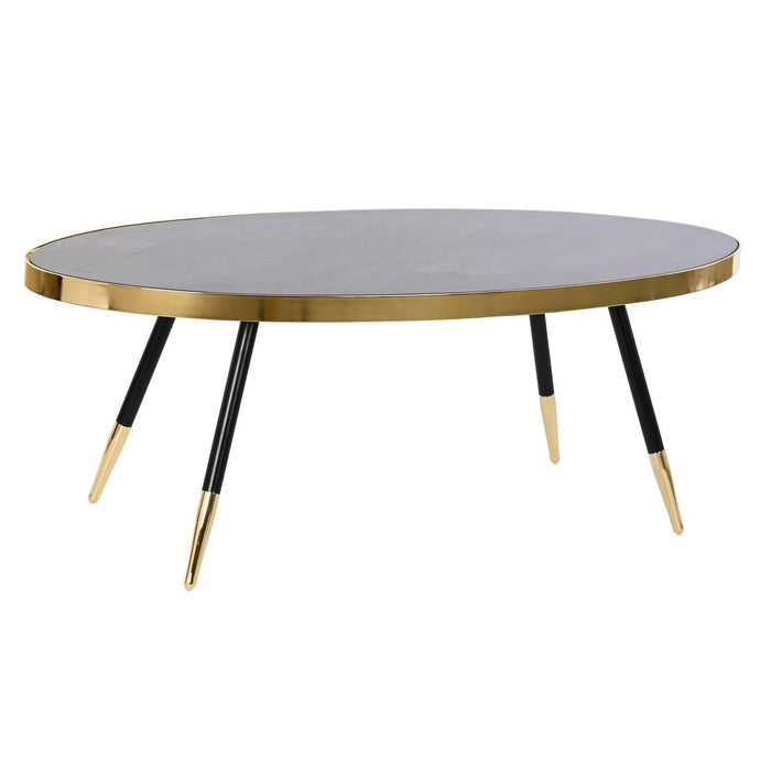 Centre Table DKD Home Decor Black Golden Crystal Steel 110 x 50 x 41,5 cm