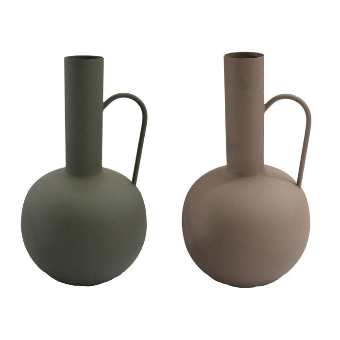 Vase DKD Home Decor Aluminium Urban (2 Units) (23 x 23 x 40 cm)