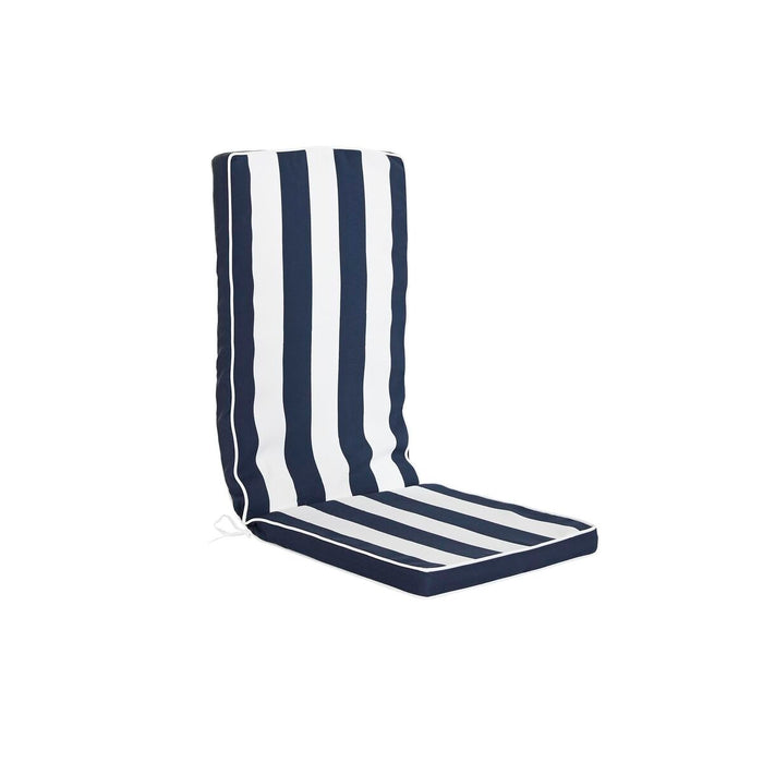 Cushion DKD Home Decor White Navy Blue Stripes 42 x 4 x 115 cm