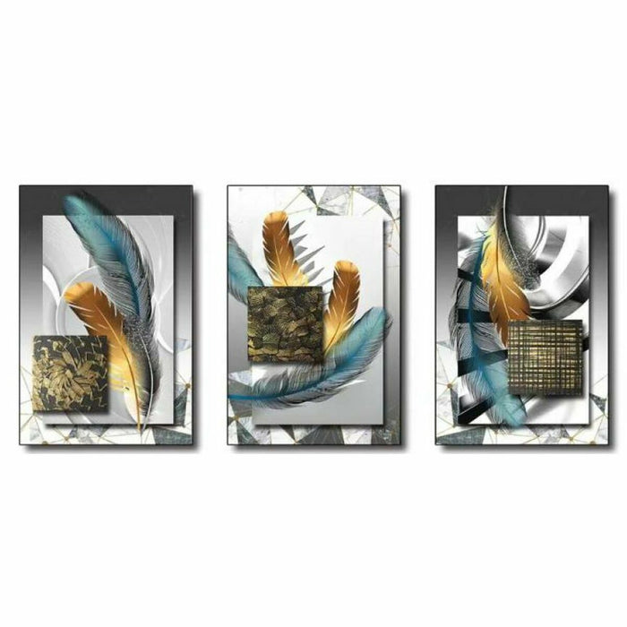 Painting DKD Home Decor Modern (53 x 3,5 x 73 cm) (3 Units)