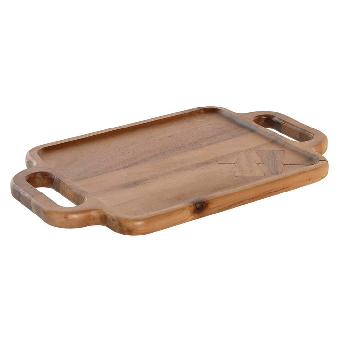 Cutting board DKD Home Decor Brown Acacia 40 x 25 x 2 cm (12 Units)