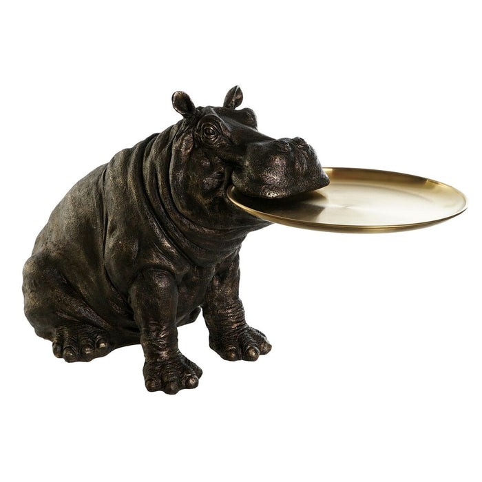 Decorative Figure DKD Home Decor Copper Hippopotamus 74 x 33,5 x 42 cm