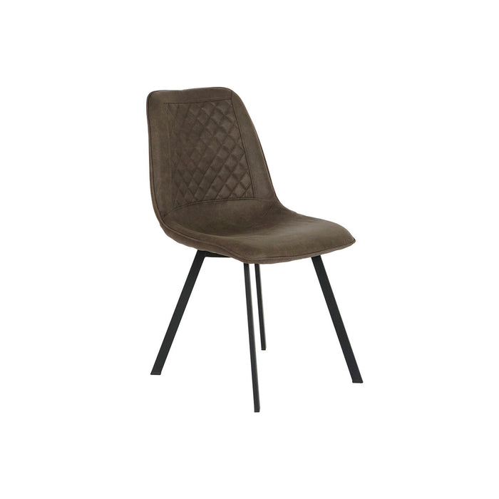 Chair DKD Home Decor 63 x 49 x 85 cm Grey Metal