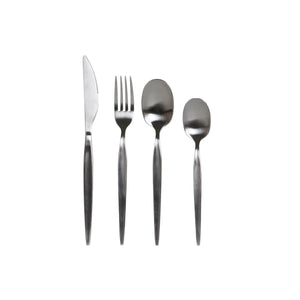 Cutlery DKD Home Decor Silver Stainless steel 2 x 0,5 x 22 cm 24 Pieces