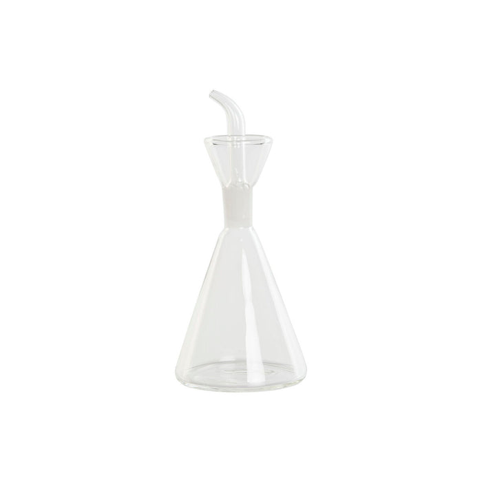 Cruet DKD Home Decor Transparent Borosilicate Glass 125 ml 7 x 7 x 16 cm