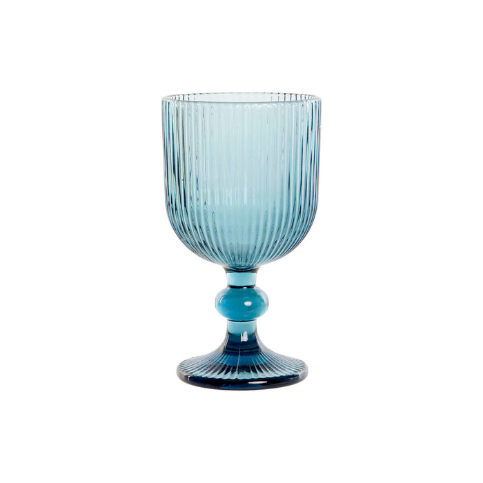Set of cups DKD Home Decor Blue Crystal 240 ml