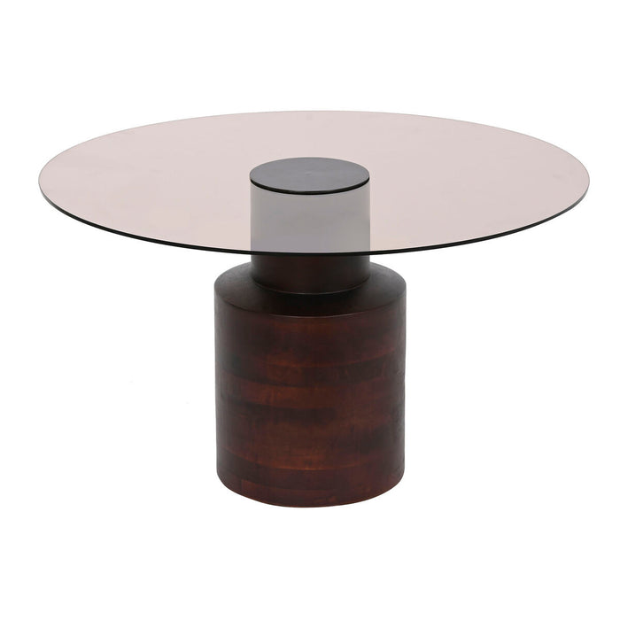 Centre Table DKD Home Decor Crystal Mango wood 80 x 80 x 40 cm