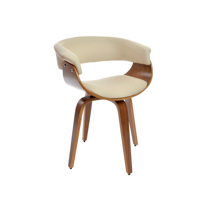 Dining Chair DKD Home Decor Brown Cream 61 x 46 x 78 cm