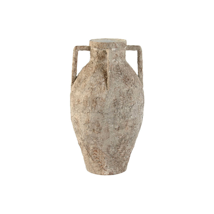 Vase Home ESPRIT White Metal 21 x 21 x 37,5 cm